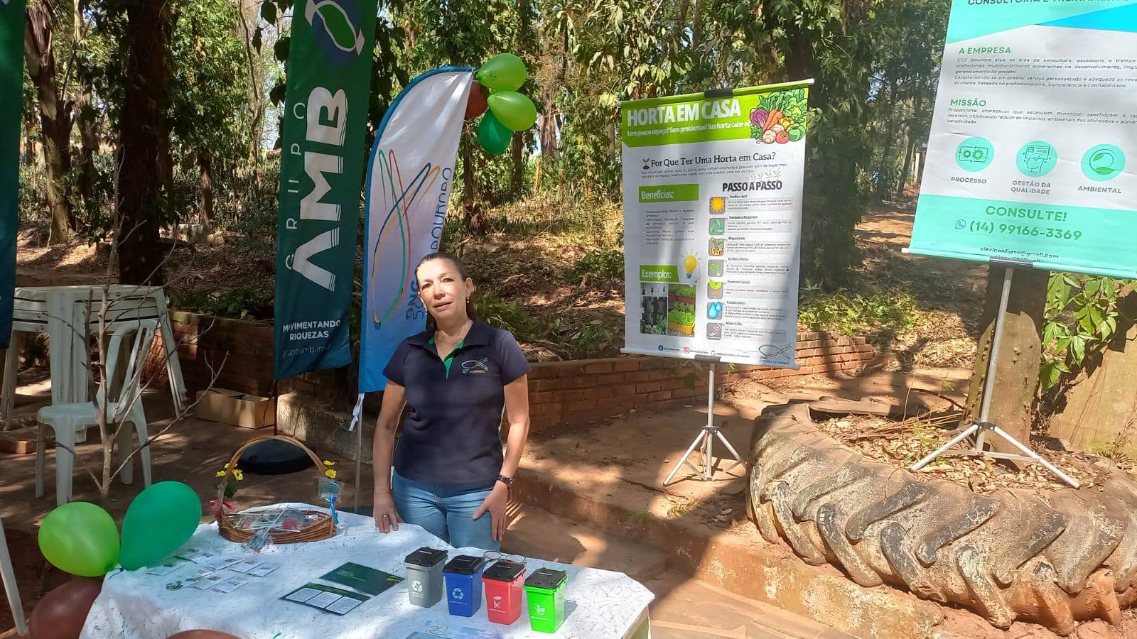 ONG SOS Rio Dourado marca presença no evento em homenagem ao Dia Da Árvore e ao Rio Tietê